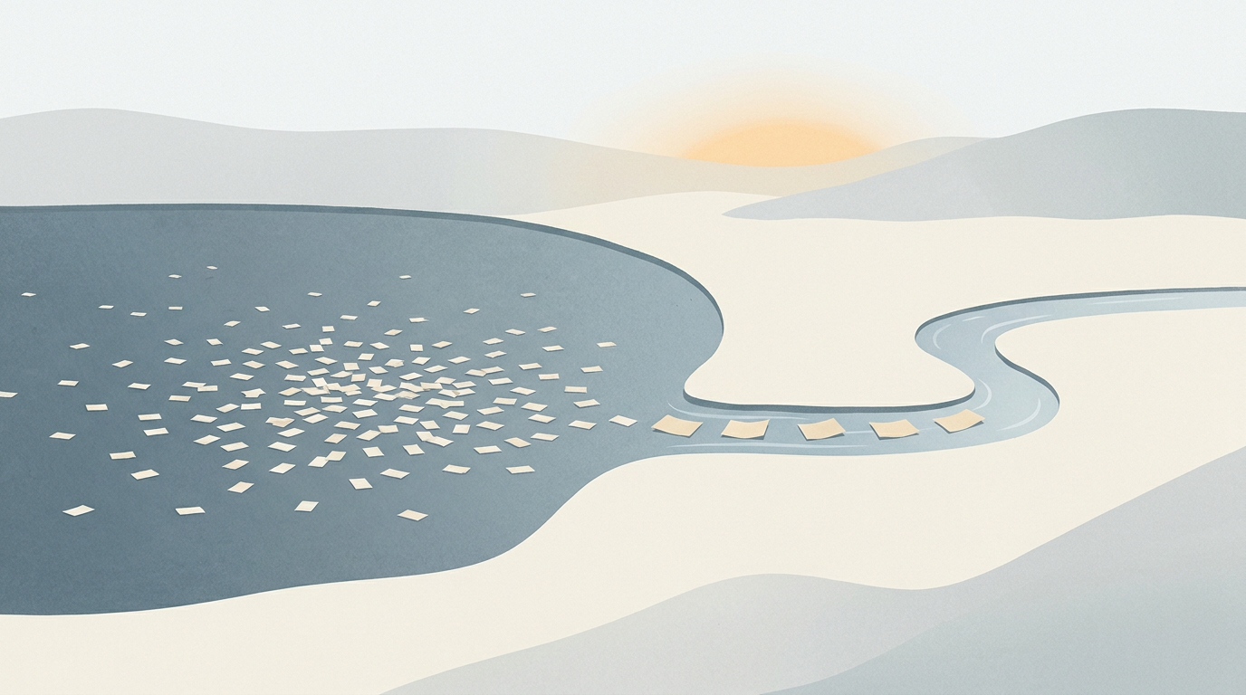 Lake and stream
